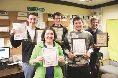 IV Leader wins awards at journalism conference