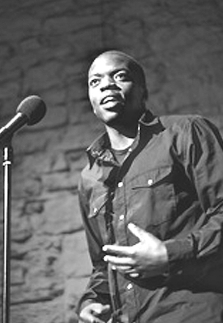 Ignatius “Iggy” Mwela reads comedic poems.