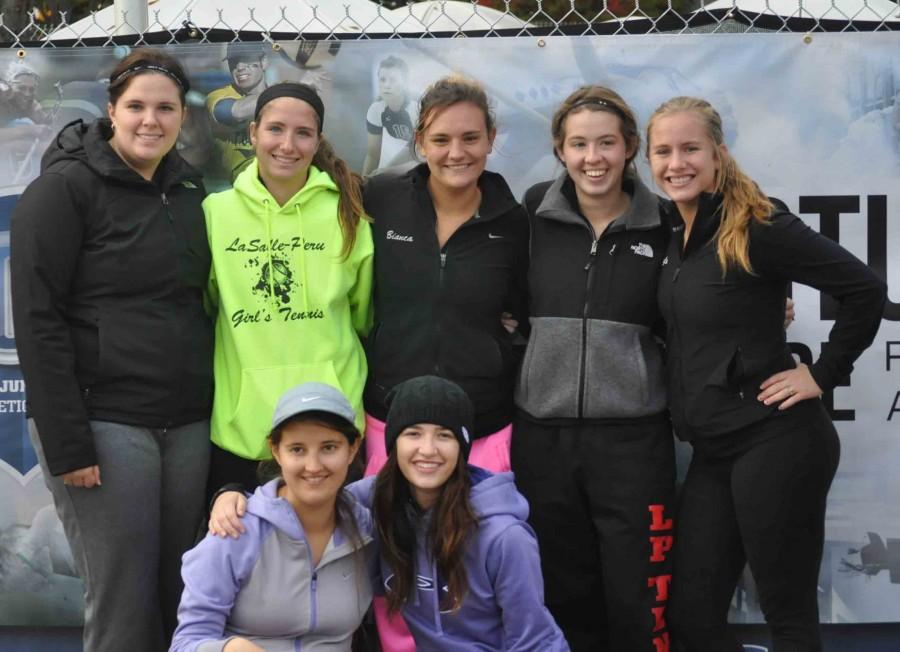 Lady Eagles tennis returns home from New York