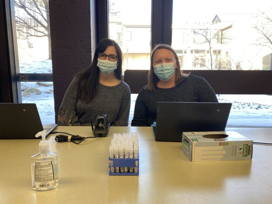 Janelle Sobol (left) and Stephanie Coons (right).