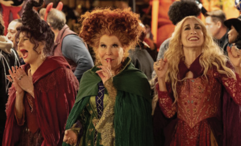 Photo of the Sanderson Sisters from Hocus Pocus 2