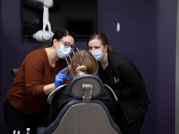 Free dental treatment is available for students. For information, call 815-224-0227.