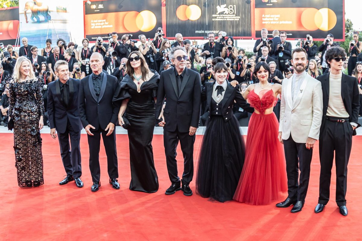 ‘Beetlejuice Beetlejuice’ cast lines up at the 81st International Film Festival. Photo taken by Harald Krichel under the Creative Commons Attribution-Share Alike 4.0 International