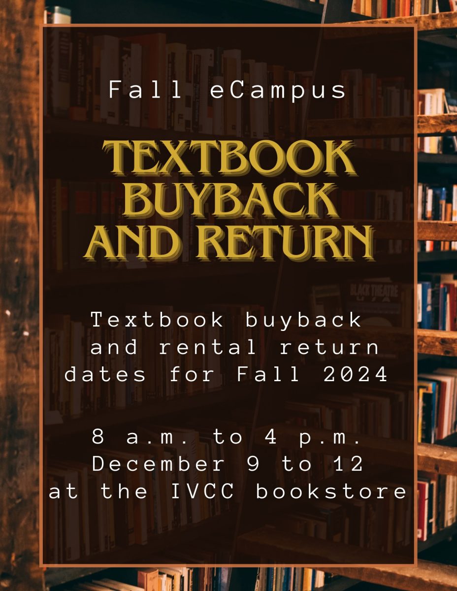 Bookstore scheduled rental return for Dec. 9-12.