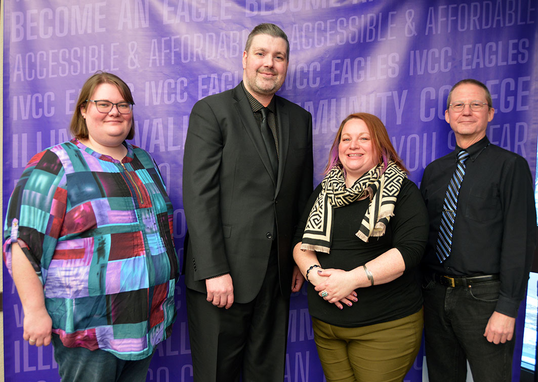 (From left) Dr. Jennifer Timmers, Dr. Jonathon Hubbell, Shannon Slaight-Brown and Dr. Camden Parks. (not pictured) Sara Legrenzi.