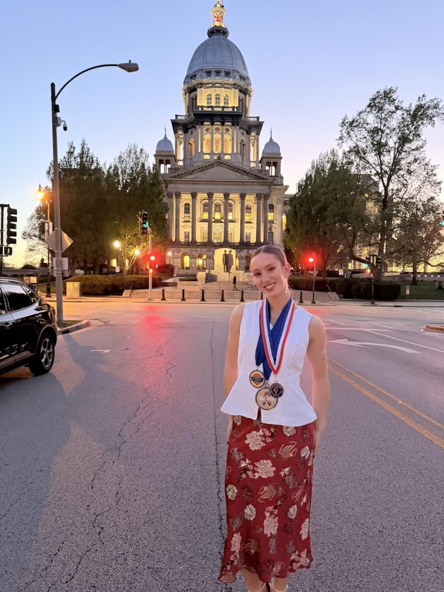 Danica Scoma was recognized in Seattle for PTK awards.